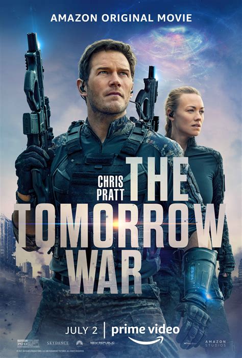Jul 8, 2021 · July 8, 2021 11:41am. Amazon's 'The Tomorrow War' Amazon Studios. The Tomorrow War is living to fight another day. The sci-fi time travel film starring Chris Pratt already has a sequel in the ... 